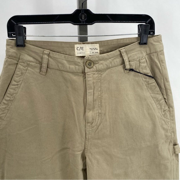 NWT Current/Elliott olive green khaki pants - Picture 7 of 9